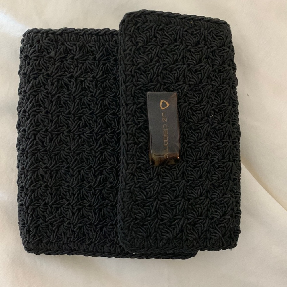 New Liz Claiborne tri fold fabric wallet